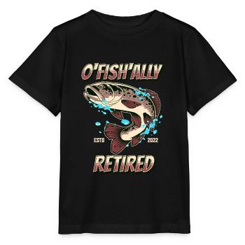 O Fish Ally im Ruhestand - Stanley/Stella Kinder T-Shirt MINI CREATOR  - Schwarz - Vorne - Mikhail (115cm)