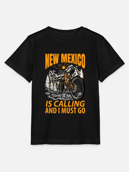 Cadeau Traveler New Mexico - T-shirt bio MINI CREATOR Stanley/Stella Enfant - noir