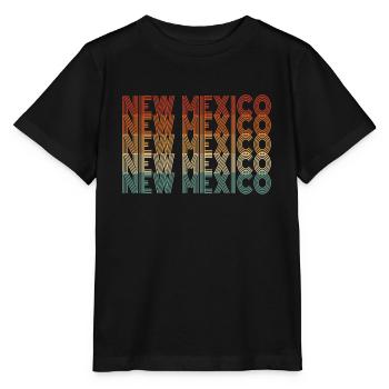 Gift for Residents of New Mexico - Stanley/Stella MINI CREATOR Kids’ T-Shirt - black - Front - Mikhail (115cm)