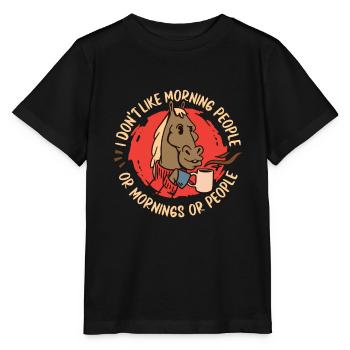Cavalier Équitation Équitation - T-shirt bio MINI CREATOR Stanley/Stella Enfant - noir - Devant - Mikhail (115cm)