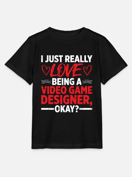 Video Game Designer - Stanley/Stella Kinder T-Shirt MINI CREATOR - Schwarz