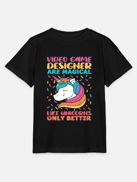 Video Game Designer - Stanley/Stella Kinder T-Shirt MINI CREATOR - Schwarz