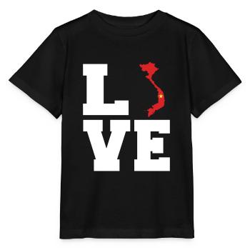 Vietnam - Stanley/Stella Kinder T-Shirt MINI CREATOR  - Schwarz - Vorne - Mikhail (115cm)