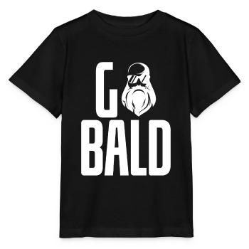 Bald Cool Sunglasses - Stanley/Stella MINI CREATOR Kids’ T-Shirt - black - Front - Mikhail (115cm)