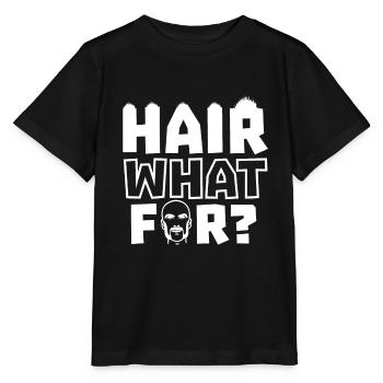 What Is It For Bald Head Humor - Stanley/Stella MINI CREATOR Kids’ T-Shirt - black - Front - Mikhail (115cm)