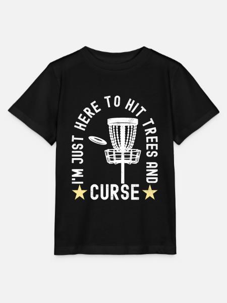 Disc Golf Disc Golfer - Stanley/Stella Kinder T-Shirt MINI CREATOR - Schwarz