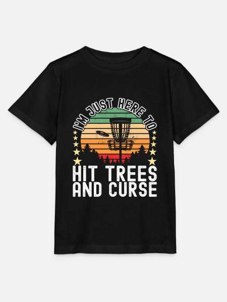 Disc Golf Disc Golfer - Stanley/Stella Kinder T-Shirt MINI CREATOR - Schwarz