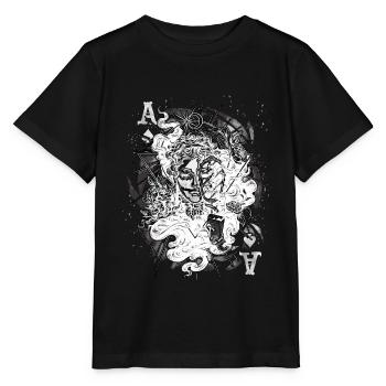 Occult Goth Gothique Punk Grunge - T-shirt bio MINI CREATOR Stanley/Stella Enfant - noir - Devant - Mikhail (115cm)