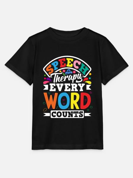 Speech Language Pathologist Speech Therapist - Stanley/Stella Kinder T-Shirt MINI CREATOR - Schwarz