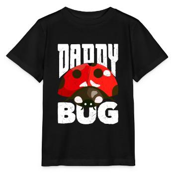 Ladybug Entomologist Ladybirds Entomology Daddy - Stanley/Stella Kinder T-Shirt MINI CREATOR  - Schwarz - Vorne - Mikhail (115cm)