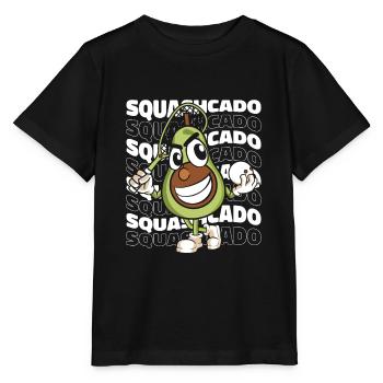 Squash - Stanley/Stella Kinder T-Shirt MINI CREATOR  - Schwarz - Vorne - Mikhail (115cm)
