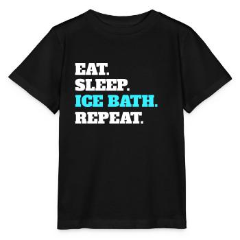 Ice bath - Stanley/Stella MINI CREATOR Kids’ T-Shirt - black - Front - Mikhail (115cm)