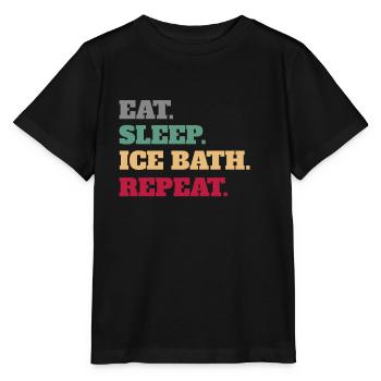 Ice bath - Stanley/Stella MINI CREATOR Kids’ T-Shirt - black - Front - Mikhail (115cm)