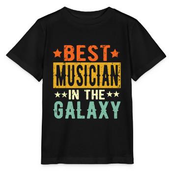 Best Musician Ever Musician Gift - Stanley/Stella MINI CREATOR Kids’ T-Shirt - black - Front - Mikhail (115cm)