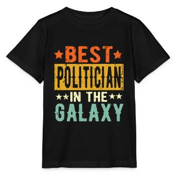 Best Politician Ever Politician Gift - Stanley/Stella MINI CREATOR Kids’ T-Shirt - black - Front - Mikhail (115cm)