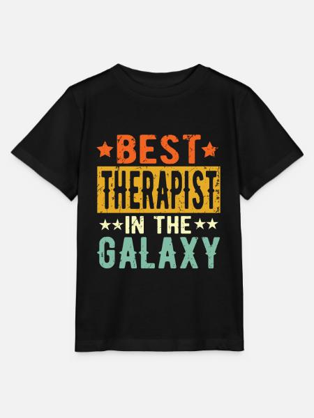 Best Therapeut ever Therapeut Geschenk - Stanley/Stella Kinder T-Shirt MINI CREATOR - Schwarz