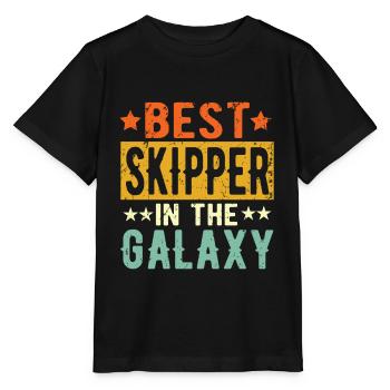 Meilleur skipper de tous les temps Skipper Gift - T-shirt bio MINI CREATOR Stanley/Stella Enfant - noir - Devant - Mikhail (115cm)