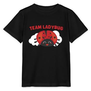 Coccinelle Coccinelle Entomologie Insectes - T-shirt bio MINI CREATOR Stanley/Stella Enfant - noir - Devant - Mikhail (115cm)