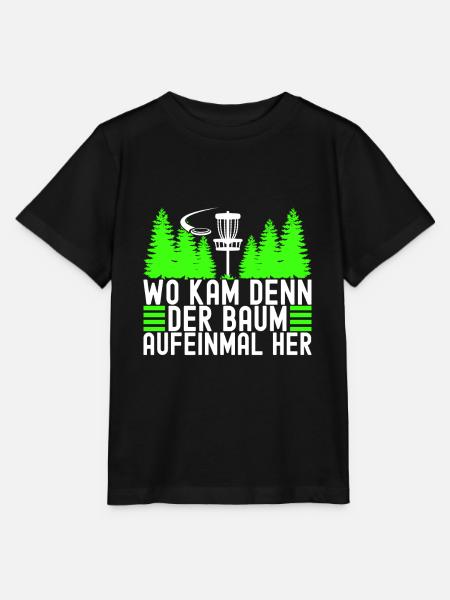Disc Golf Disc Golfer - Stanley/Stella Kinder T-Shirt MINI CREATOR - Schwarz