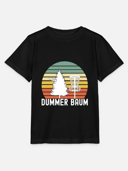 Disc Golf Disc Golfer - Stanley/Stella Kinder T-Shirt MINI CREATOR  - Schwarz