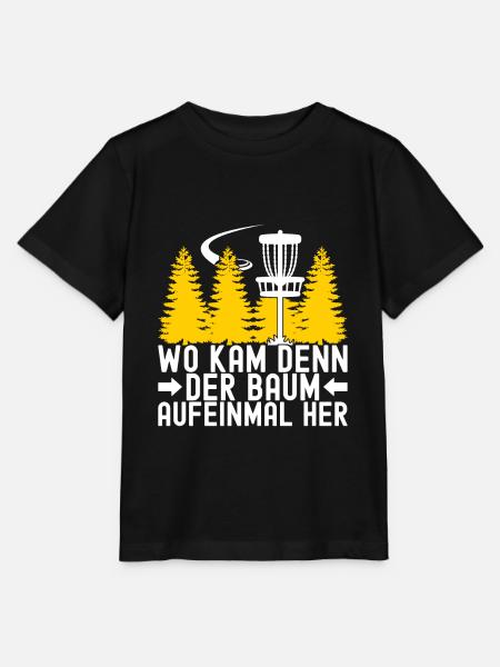 Disc Golf Disc Golfer - Stanley/Stella Kinder T-Shirt MINI CREATOR - Schwarz