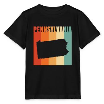 Beauté de Pennsylvanie cadeau - T-shirt bio MINI CREATOR Stanley/Stella Enfant - noir - Devant - Mikhail (115cm)