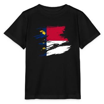 North Carolina home gift - Stanley/Stella MINI CREATOR Kids’ T-Shirt - black - Front - Mikhail (115cm)