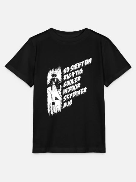 Indoor-Skydiving - Stanley/Stella Kinder T-Shirt MINI CREATOR  - Schwarz