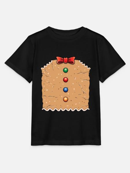 Lebkuchen Kostüm Halloween - Stanley/Stella Kinder T-Shirt MINI CREATOR - Schwarz