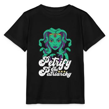 Féminisme Féministe Féministe - T-shirt bio MINI CREATOR Stanley/Stella Enfant - noir - Devant - Mikhail (115cm)