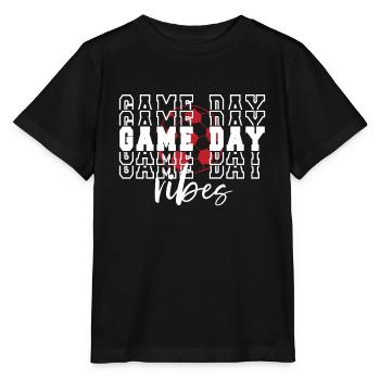 Journée de match de football Fan de football Journée de match de football - T-shirt bio MINI CREATOR Stanley/Stella Enfant - noir - Devant - Mikhail (115cm)