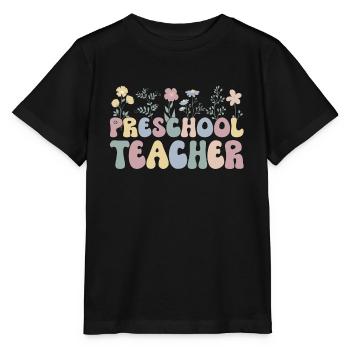 Preschool teacher Pedagogue Preschool Kindergarten - Stanley/Stella MINI CREATOR Kids’ T-Shirt - black - Front - Mikhail (115cm)