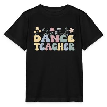 Reconnaissance de professeur de danse Cours de danse - T-shirt bio MINI CREATOR Stanley/Stella Enfant - noir - Devant - Mikhail (115cm)