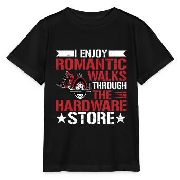 Enjoy Romantic Walks Through The Hardware Store10 - Stanley/Stella MINI CREATOR Kids’ T-Shirt - black - Front - Mikhail (115cm)