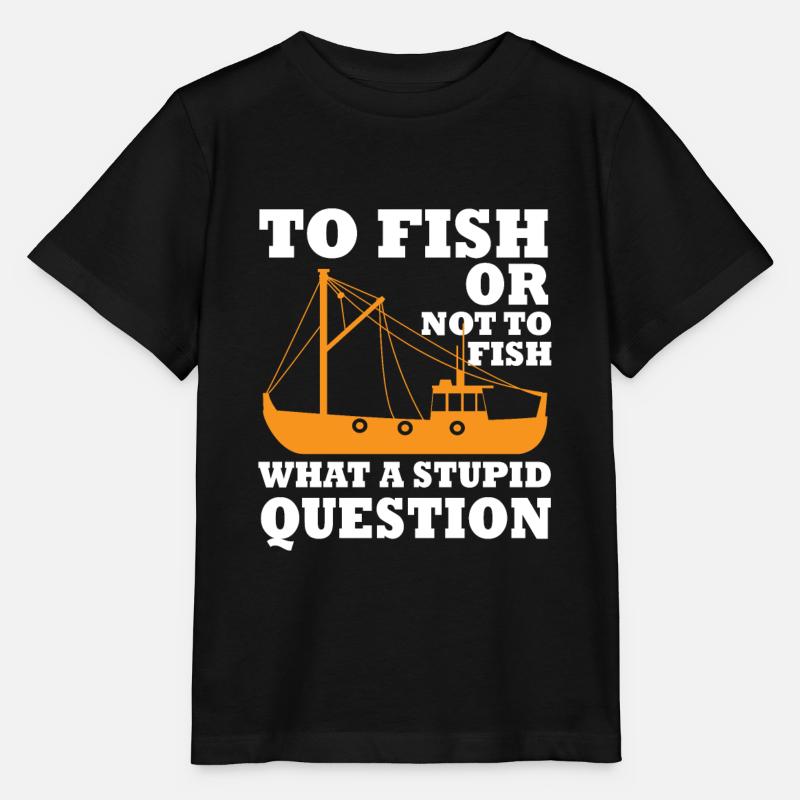 Coupeurs de pêche Pêche - T-shirt bio MINI CREATOR Stanley/Stella Enfant - noir