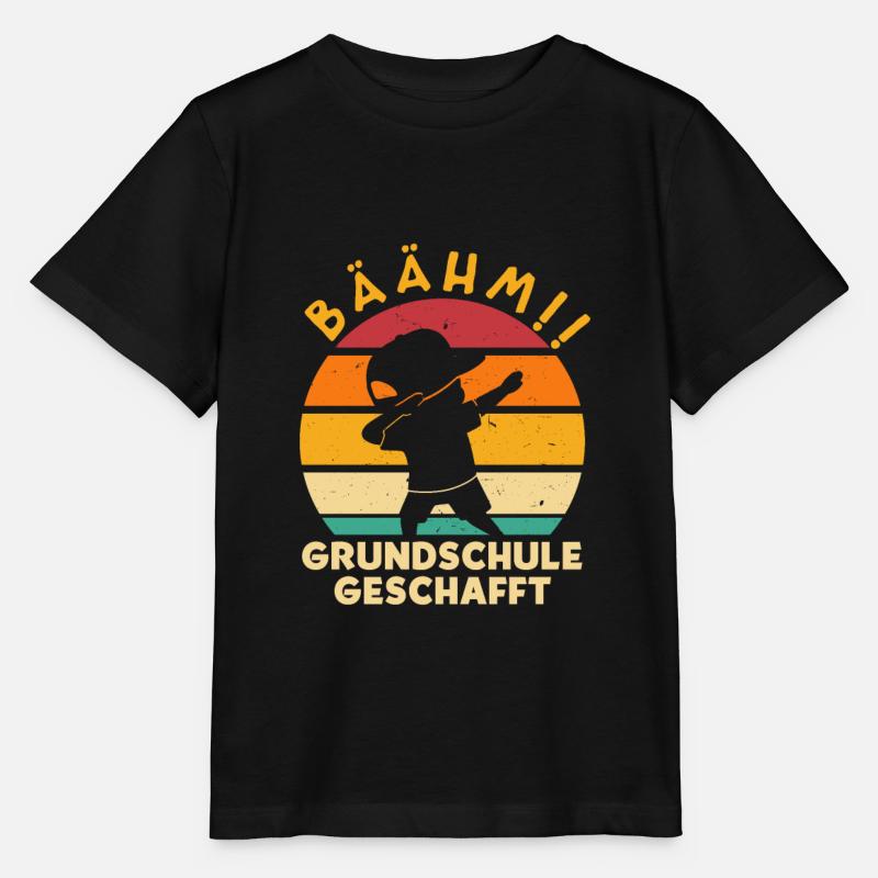 Bäähm Grundschule geschafft - Stanley/Stella Kinder T-Shirt MINI CREATOR - Schwarz