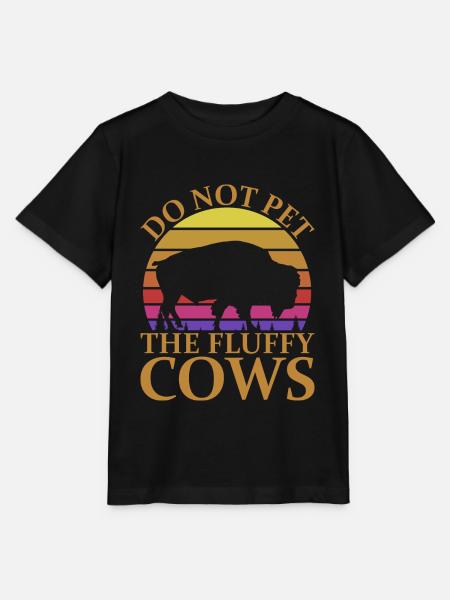 Bison Büffel Yellowstone Park - Stanley/Stella Kinder T-Shirt MINI CREATOR - Schwarz