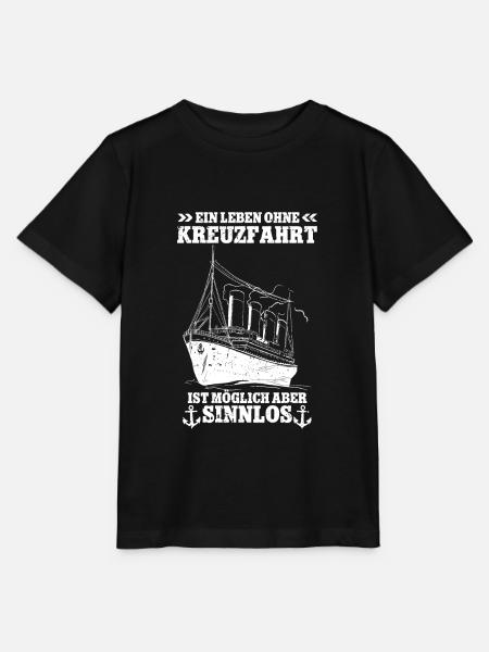 Kreuzfahrt - Stanley/Stella Kinder T-Shirt MINI CREATOR  - Schwarz