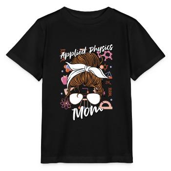 Physik Physiker - Stanley/Stella Kinder T-Shirt MINI CREATOR  - Schwarz - Vorne - Mikhail (115cm)