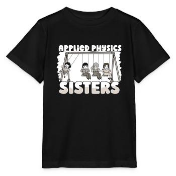 Physik Physiker - Stanley/Stella Kinder T-Shirt MINI CREATOR  - Schwarz - Vorne - Mikhail (115cm)