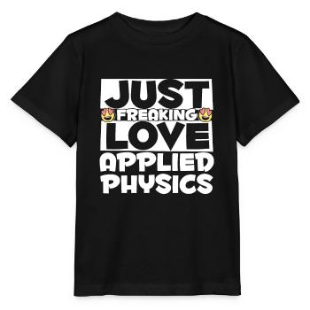 Physicien physicien - T-shirt bio MINI CREATOR Stanley/Stella Enfant - noir - Devant - Mikhail (115cm)