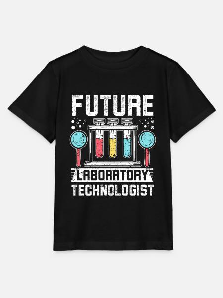 Future laboratory technologist - Stanley/Stella Kinder T-Shirt MINI CREATOR - Schwarz