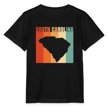 Beauté de la Caroline du Sud Cadeau - T-shirt bio MINI CREATOR Stanley/Stella Enfant - noir - Devant - Mikhail (115cm)