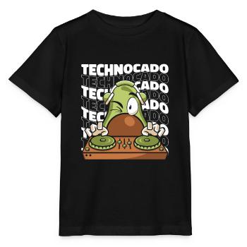 Techno - T-shirt bio MINI CREATOR Stanley/Stella Enfant - noir - Devant - Mikhail (115cm)