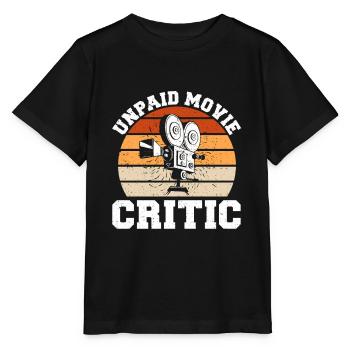 Filmkritiker Kinobesucher Filmliebhaber Kino Filme - Stanley/Stella Kinder T-Shirt MINI CREATOR  - Schwarz - Vorne - Mikhail (115cm)