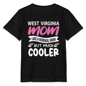 West Virginia mutter geschenk - Stanley/Stella Kinder T-Shirt MINI CREATOR  - Schwarz - Vorne - Mikhail (115cm)
