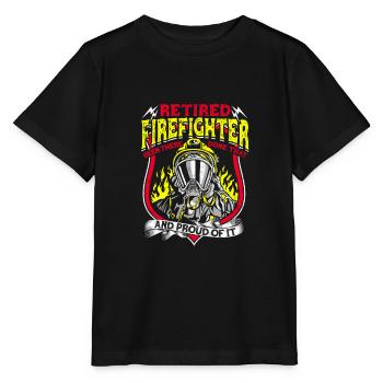 Retired Firefighter been there done that And - Stanley/Stella MINI CREATOR Kids’ T-Shirt - black - Front - Mikhail (115cm)