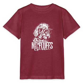No fluffs given - hooman - Stanley/Stella MINI CREATOR Kids’ T-Shirt - burgundy - Front - Kain (125cm)