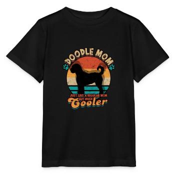 Kritzeln Mama genau wie eine normale Mutter, aber viel - Stanley/Stella Kinder T-Shirt MINI CREATOR  - Schwarz - Vorne - Mikhail (115cm)