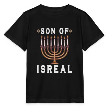 Juif israélite Héritage israélite Juif Israël Juif - T-shirt bio MINI CREATOR Stanley/Stella Enfant - noir - Devant - Mikhail (115cm)